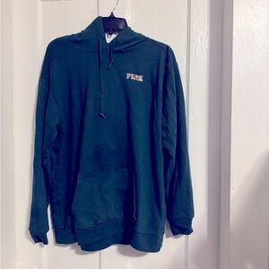 Dark green and gold Victoria secret pink hoodie